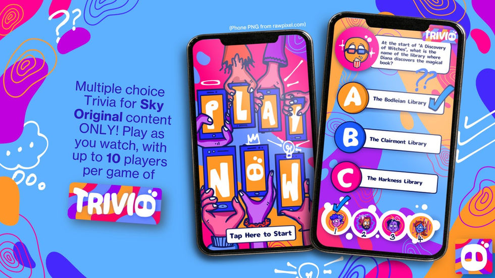 Slide 3 - App visualised in mobile mock-up, places product in the real world.