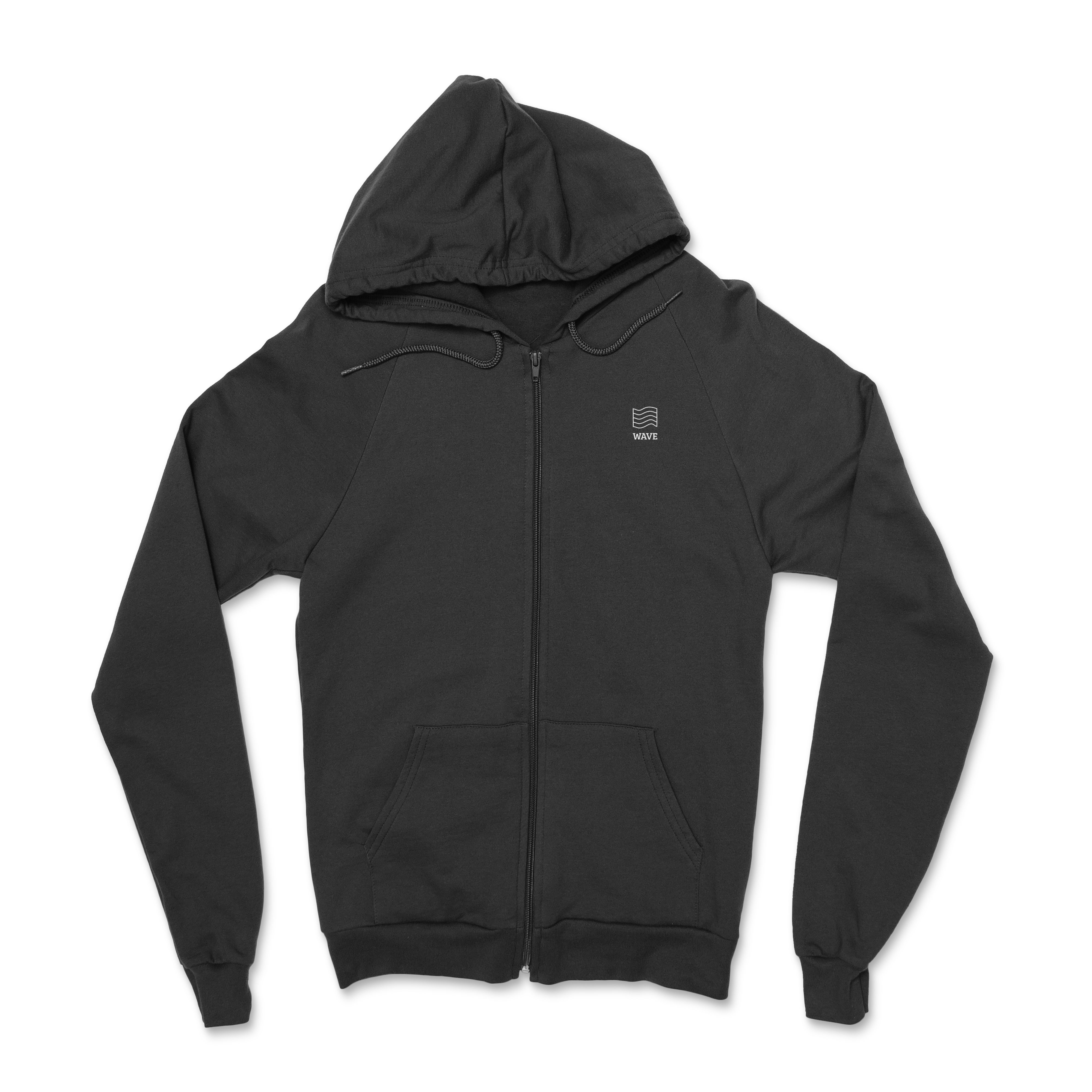 "Wave" Zip-Up Hoodie