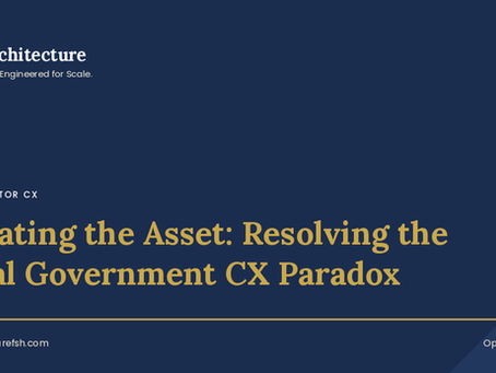 Sweating the Asset: Resolving the Local Government CX Paradox