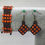 Thumbnail: Handmade macrame funky beaded summer bracelet & earring set