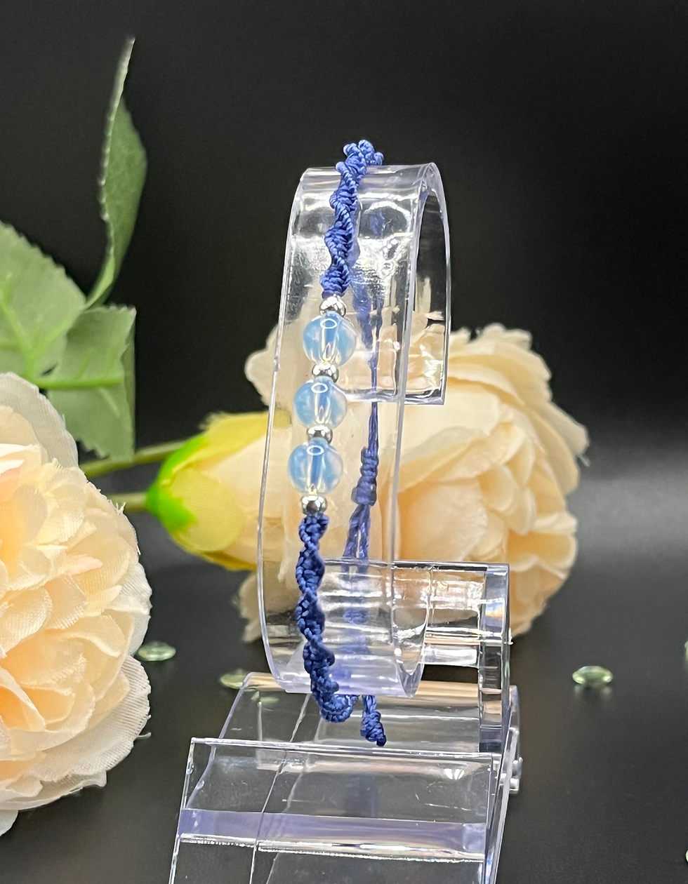 Thumbnail: Handmade macrame boost bracelet - creativity