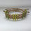 Thumbnail: Handmade macrame funky beaded summer bracelet & earring set