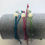 Thumbnail: Handmade macrame trio of twist shell bead bracelets