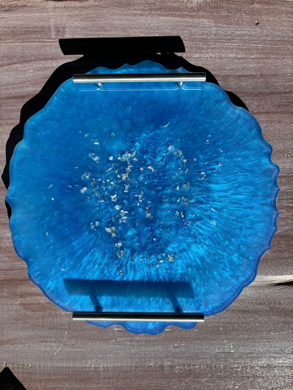 Large Round & Curvy Tray