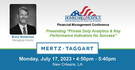 NAHC Financial Management Conference Mertz Taggart
