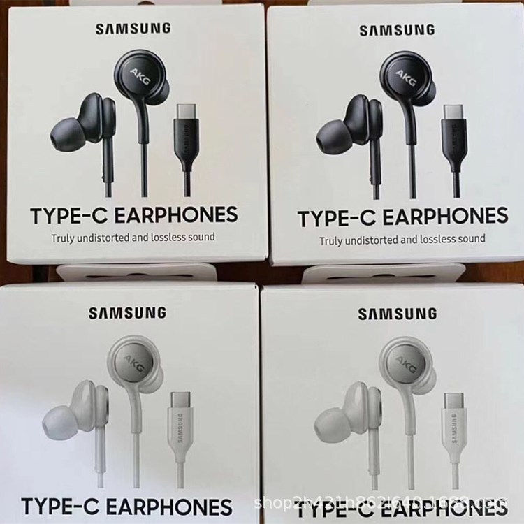 Type-C Headphones for Samsung Note10 and S20 Models