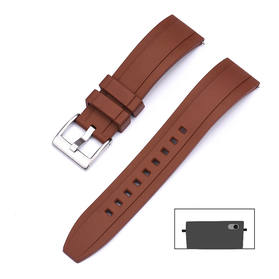 Thumbnail: Smartwatch Silicone Rubber Strap