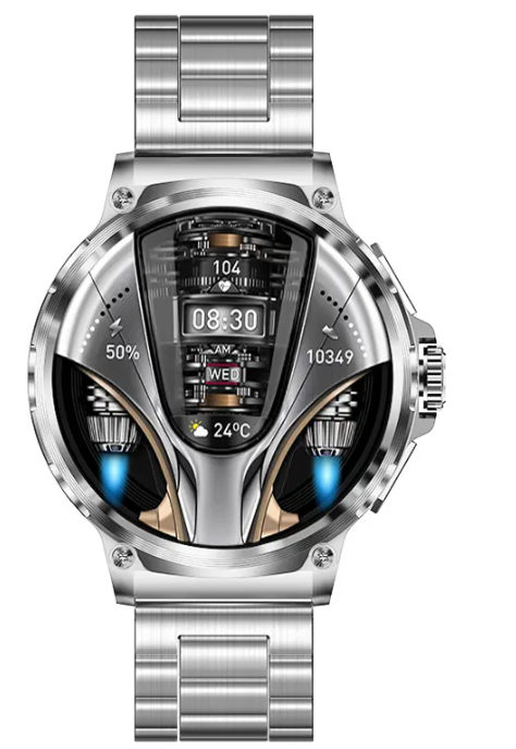 Thumbnail: Bluetooth Multi-Sport Smartwatch with Heart Rate & SpO2 Monitoring