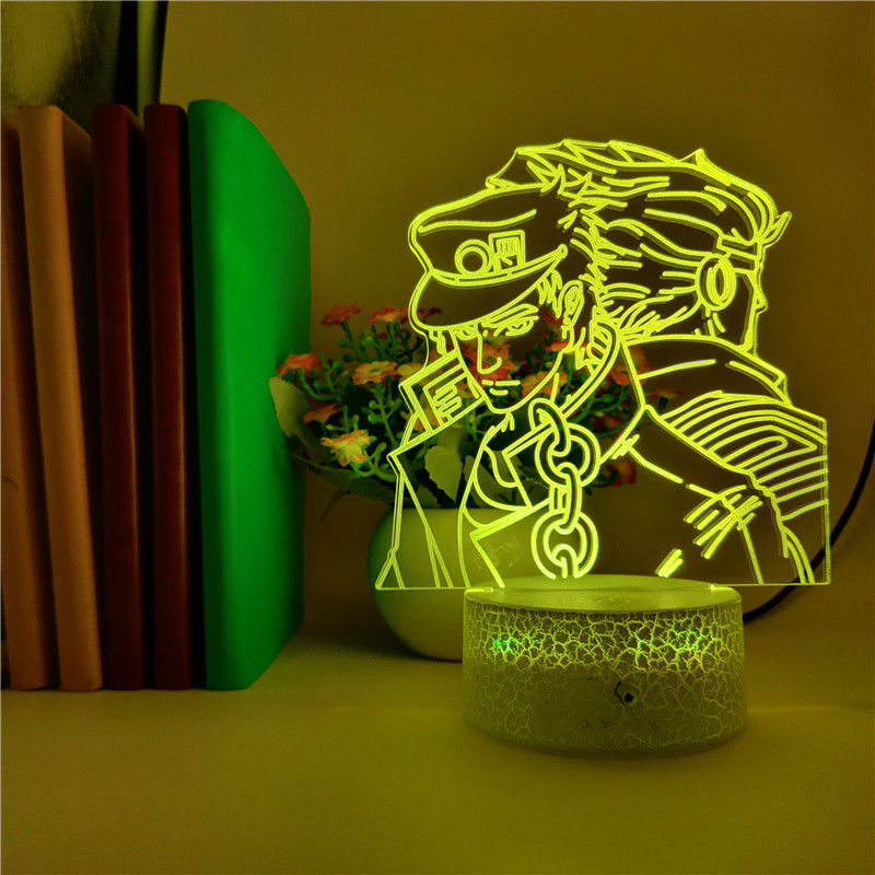 Thumbnail: JOJO 3D Night Light with Bluetooth Speaker (Colorful)