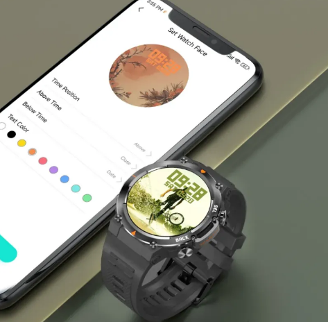 Thumbnail: MAX18 AMOLED Smartwatch for Men