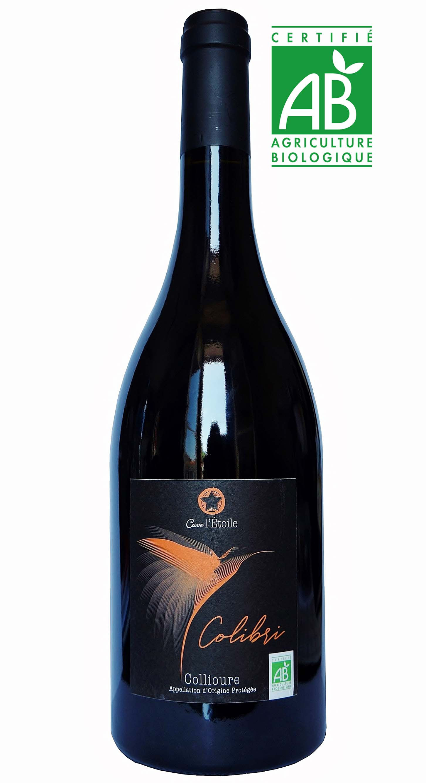 COLLIOURE ROUGE BIO "COLIBRI" 2021