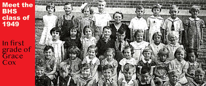 BHS class of 1949 in first grade