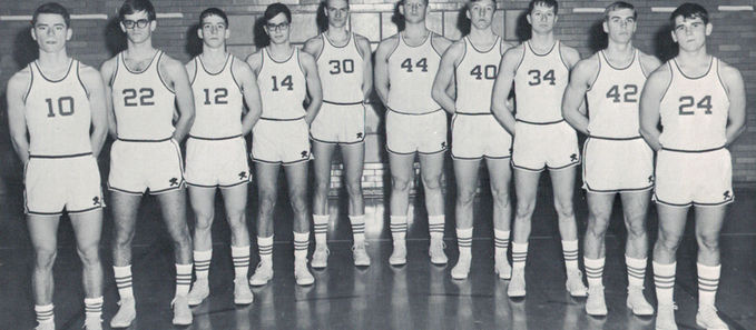 1966-67 Pirates - number 44 played football at Ohio State