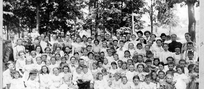 Methodist picnic in 1890