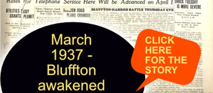 The day the earth shook in Bluffton