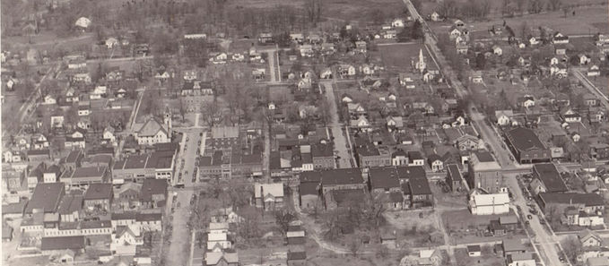 What the bird saw in 1950 flying over Bluffton