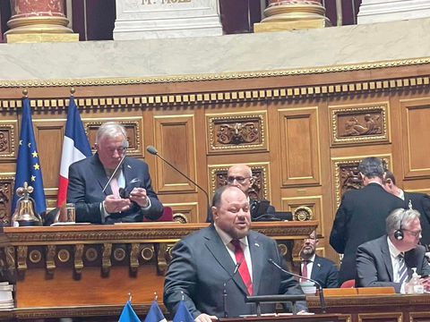 Allocution du Président du parlement ukrainien au Sénat