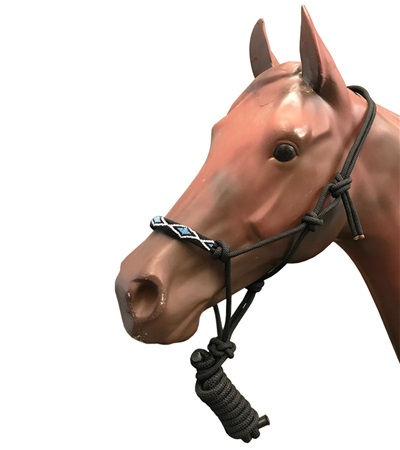 Thumbnail: BEADED ROPE HALTER