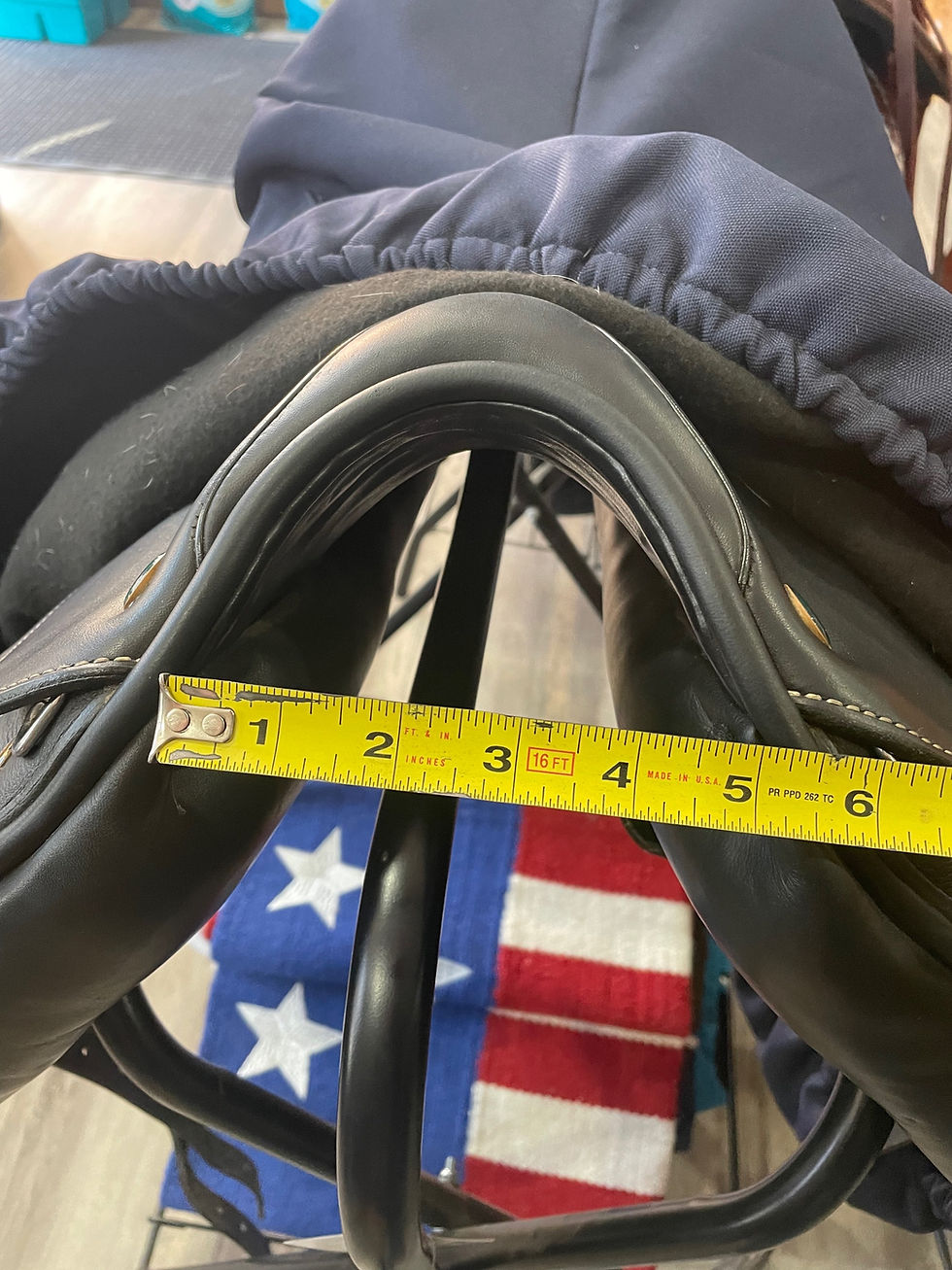 Thumbnail: 2019 18" Prestige Passion K Dressage Saddle