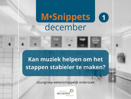 Kan muziek helpen om het stappen stabieler te maken?