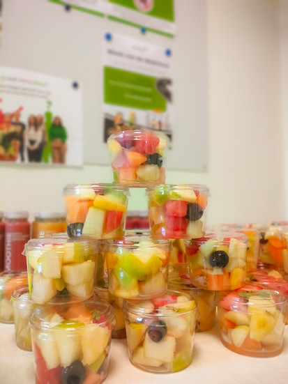 Nog meer fruit en smoothies in het NMSC n.a.v. de Dag van de Duurzame Verplaatsing