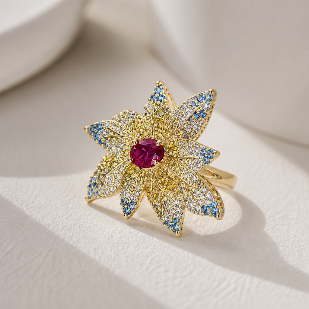 Bague Fleur