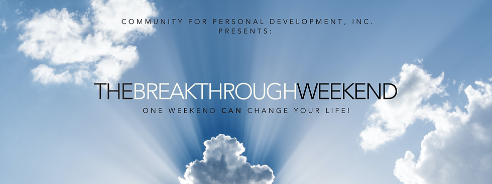 Breakthrough Weekend