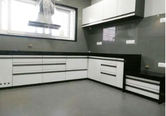 ACRYLIC MODULAR KITCHEN