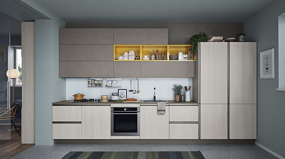 ACRYLIC MODULAR KITCHEN