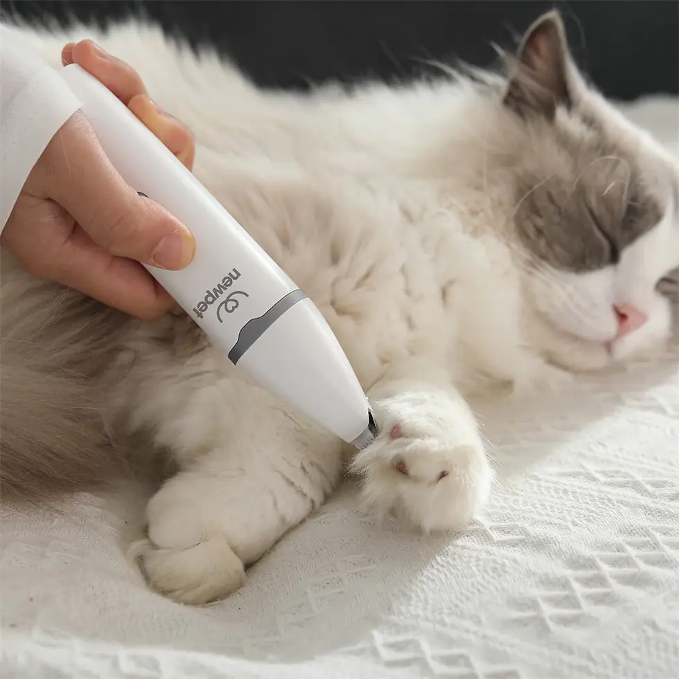 Miniatura: 4 em 1 pet grooming trimmer Kit Maquina De Tosa Pet Recarregável Aparadora Gato