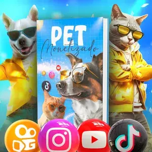 ransforme seu pet em um verdadeiro influencer com o e-book Pet Monetizado! 🐶🐱
Descubra como gerar renda nas redes sociais com vídeos, produtos físicos e digitais, utilizando estratégias de conteúdo envolventes e eficazes. Com 38 páginas ilustradas e linguagem acessível, este guia prático revela os segredos dos algoritmos de plataformas como YouTube, Instagram, TikTok, Facebook e Kwai. Ideal para quem quer transformar o amor pelos pets em um negócio lucrativo!