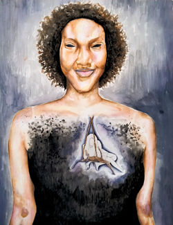 She was a shell of herself