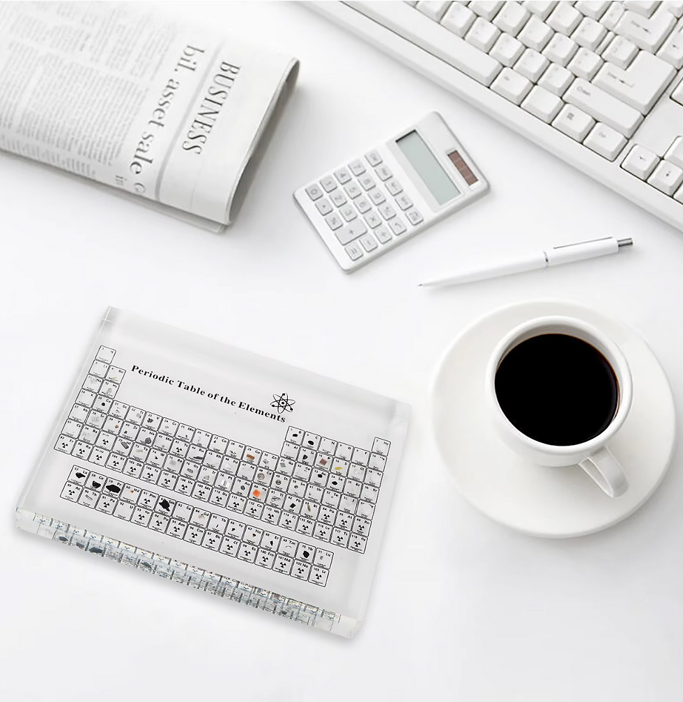 Thumbnail: Ledsen™ PeriodicTable:  Glas Periodiek Tabel Elementen Met Licht