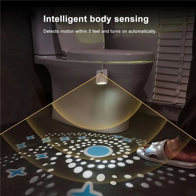 Thumbnail: Ledsen™ ToiletLight: Beweging Sensor Toilet Nacht Licht