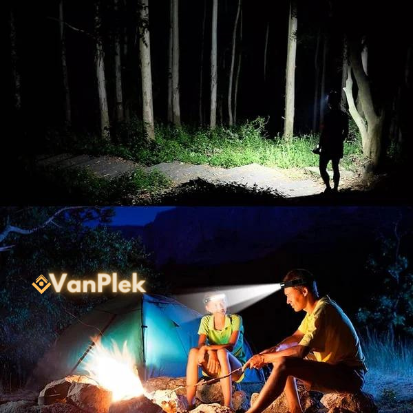 Thumbnail: Ledsen™ Headlight - Lang Levensduur Batterij LED Koplamp