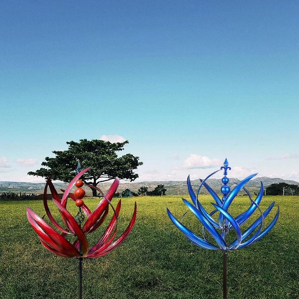 Thumbnail: MetalTwist - Tuin Metaal Twist - Windspinner