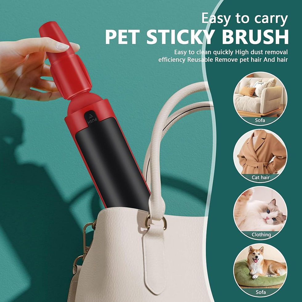 Thumbnail: DogCatFri™ LintRoller: Multifunctioneel Huisdierenbont Pluizenroller