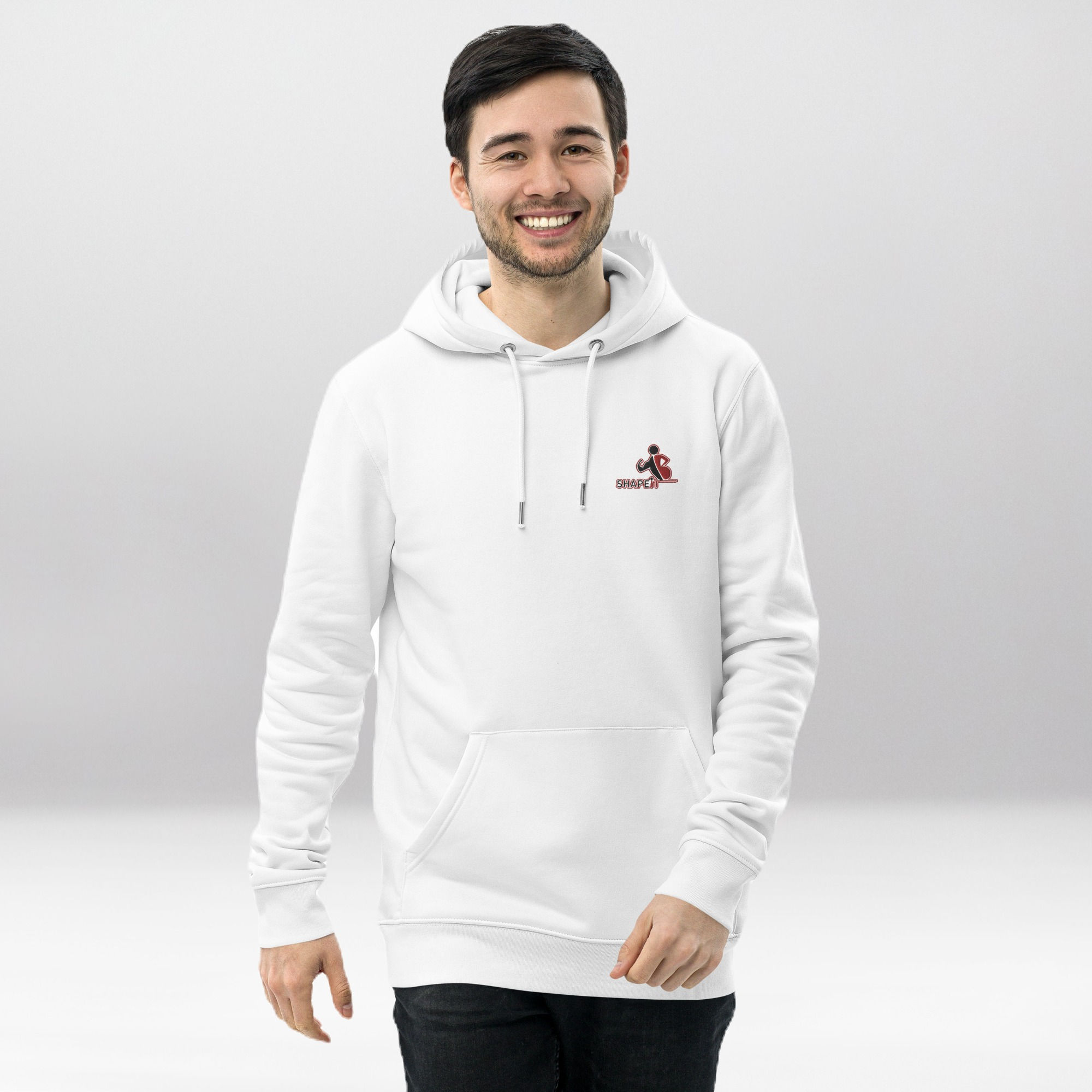 shapeit gym& street wear Shapeit Broderie Coton Organique Street - White