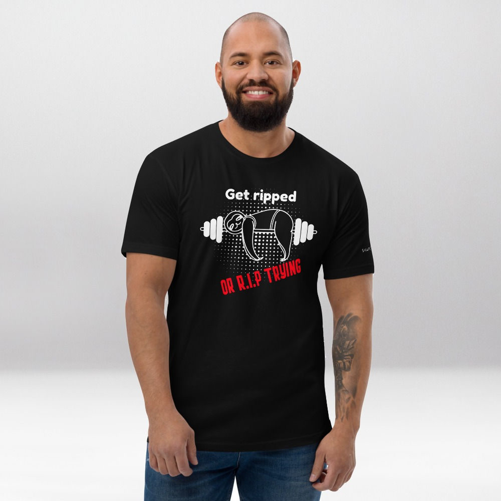 Mens Blue | Results - T-Shirt Mens Black | Get ripped premium t-shirt.