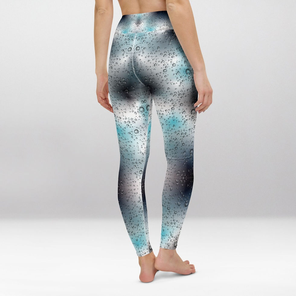 shapeit gym and street wear Rainy Skies exercise leggings. #FITGIRL