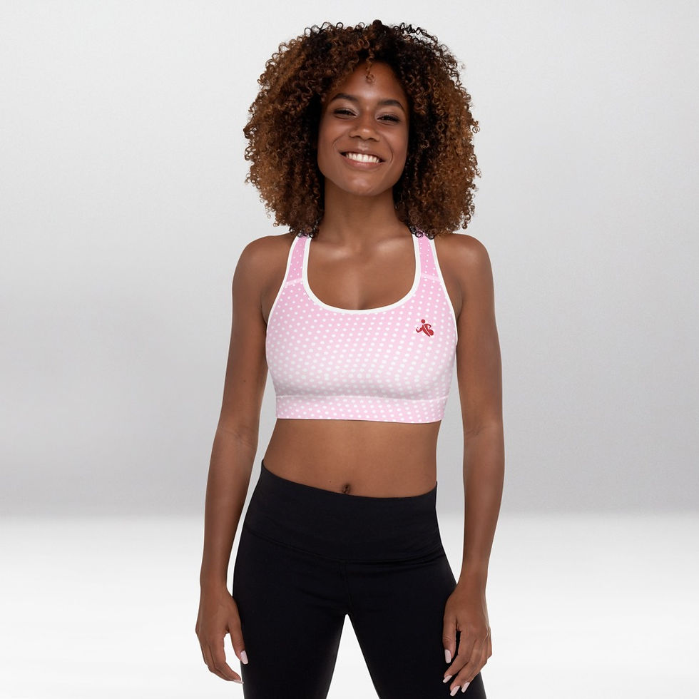 Miniature : Shapeit Gym & Street Wear Passion Pink Padded Sports Bra.
