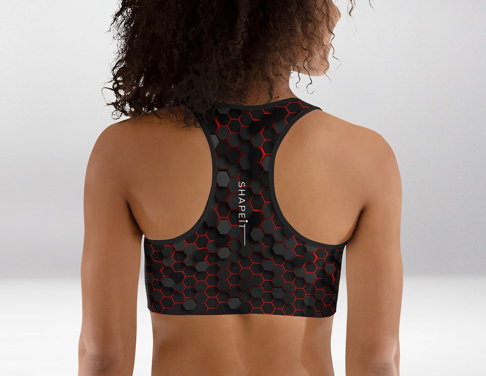 Miniature : Shapeit Gym & Street Wear Train Like A Superhero Precision Padded Sports Bra.