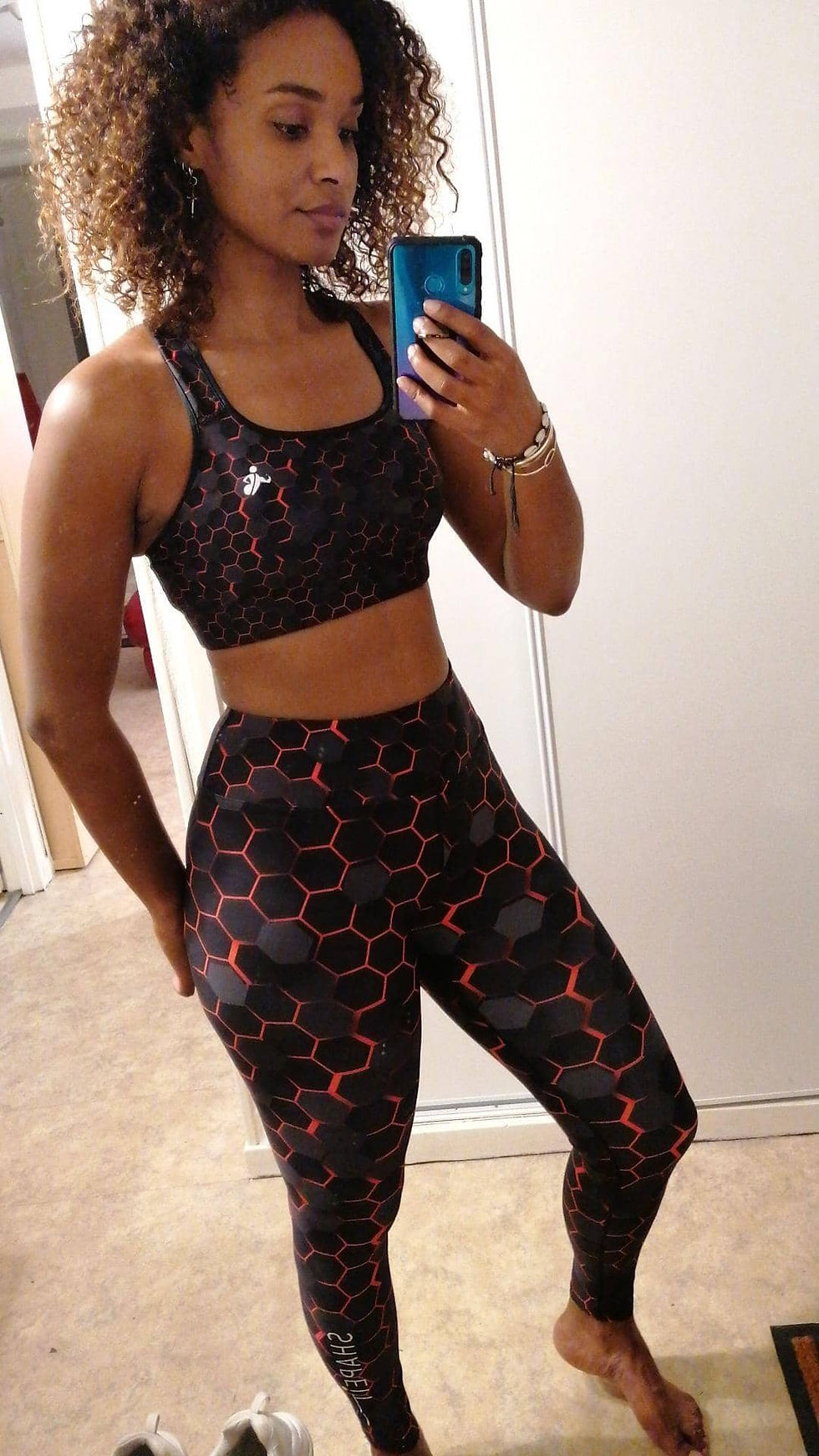 Thumbnail: Shapeit Gym And Street Wear Train Like A Superhero exercise leggings.  #FITGIRL