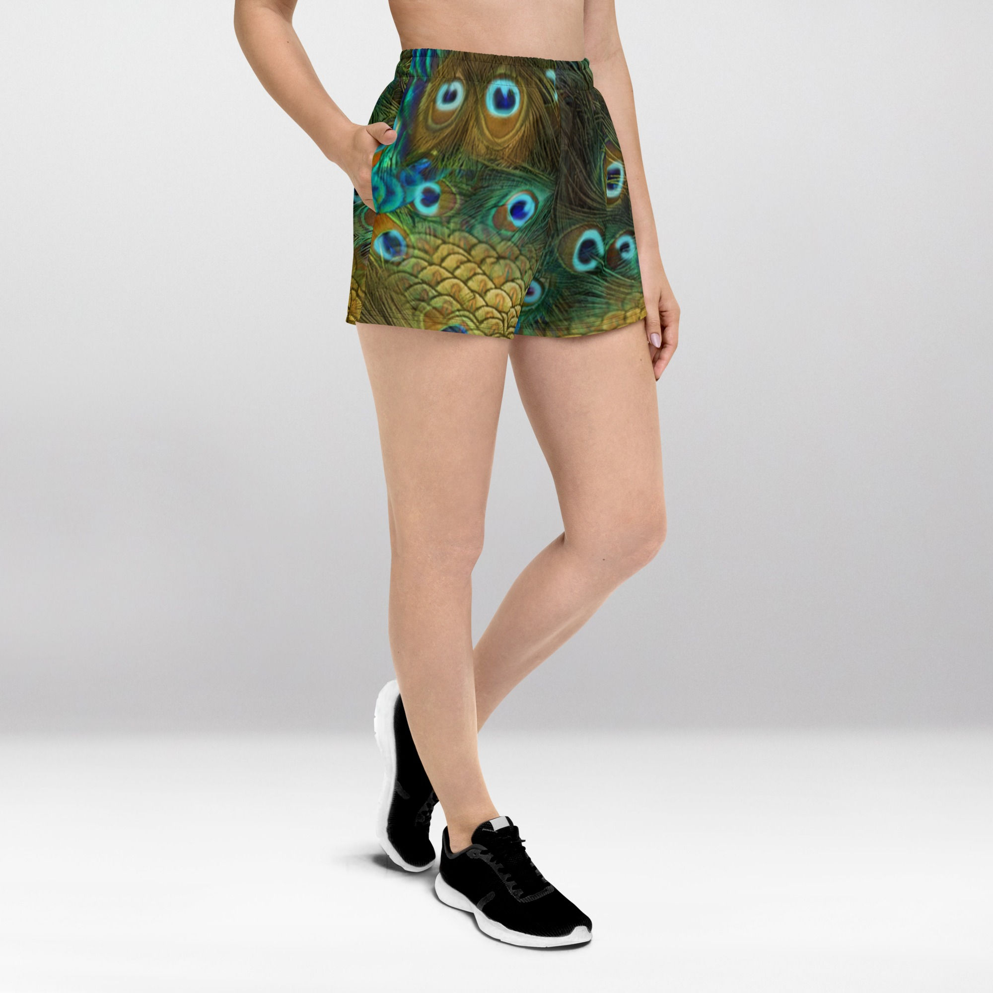 Shapeit Gym & Street Wear Shapeit Women's Athletic Short Shorts - Peacock Brown