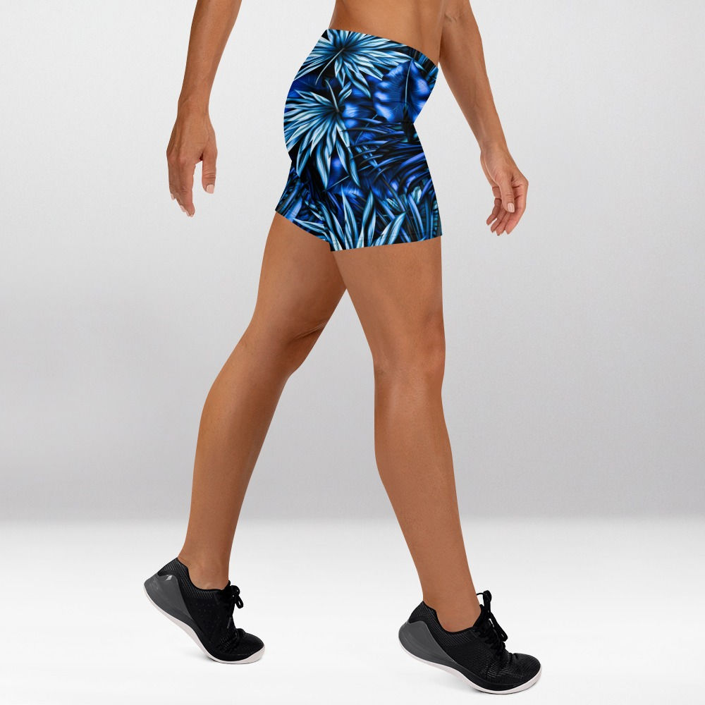 shapeit gym & street wear Frost Night Blue Booty Shorts