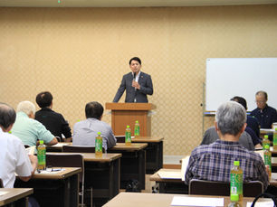 柴橋市長とまちづくり協議会の意見交換会