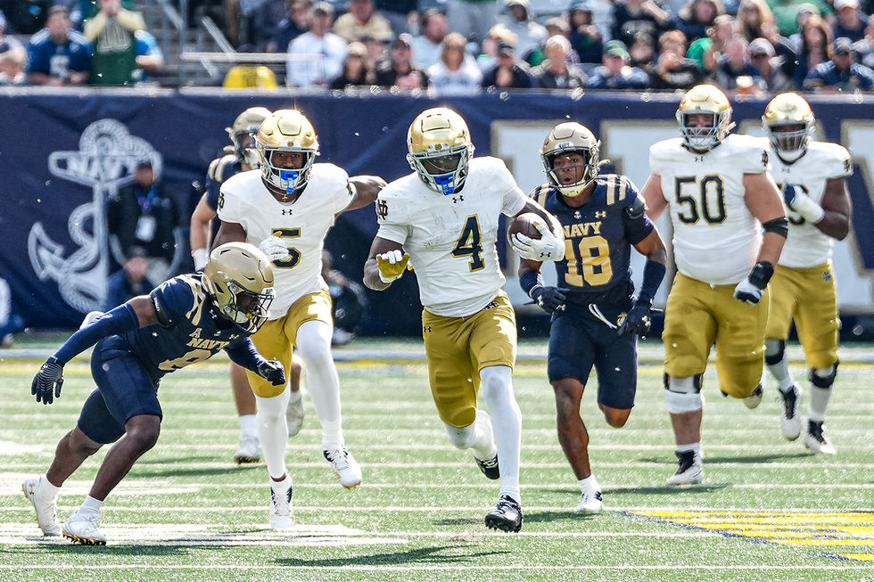 Notre Dame vs Navy