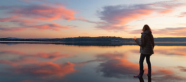 Walking on clouds. Cloud reflections in lake. Lake Massawippi. Sunset._edited.jpg