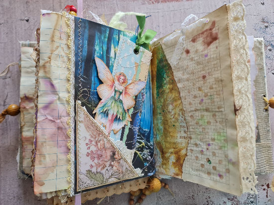 Thumbnail: Forest Fairies Junk Journal