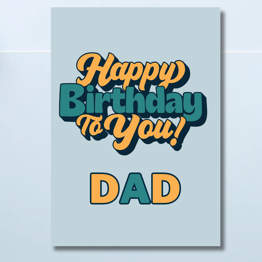 Happy Birthday To You Card